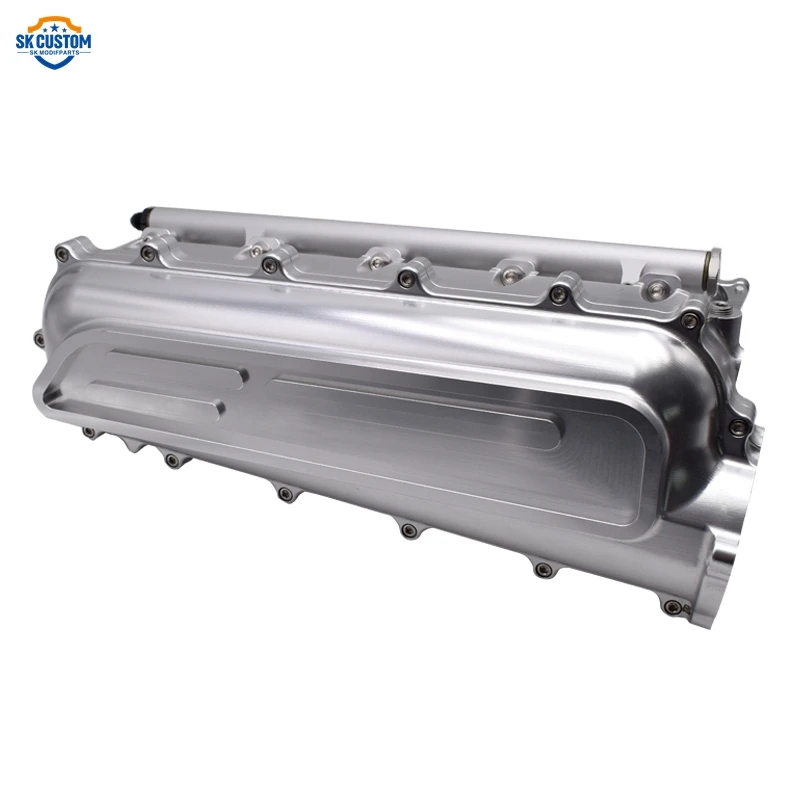 CUSTOM Auto Car Aluminum Billet Intake Manifold CNC Cutting For Audi RS3 TTRS 2.5L Engine