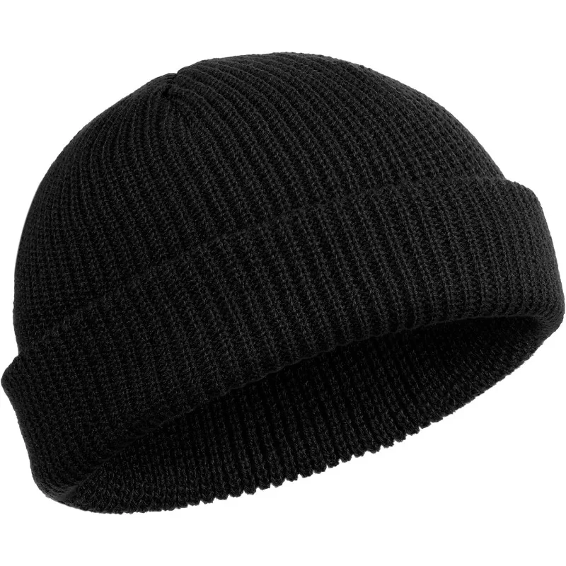 قبعة Trawler Beanie Watch Hat ذات حافة قابلة للطي Skullcap Fisherman Beanie للنساء والرجال