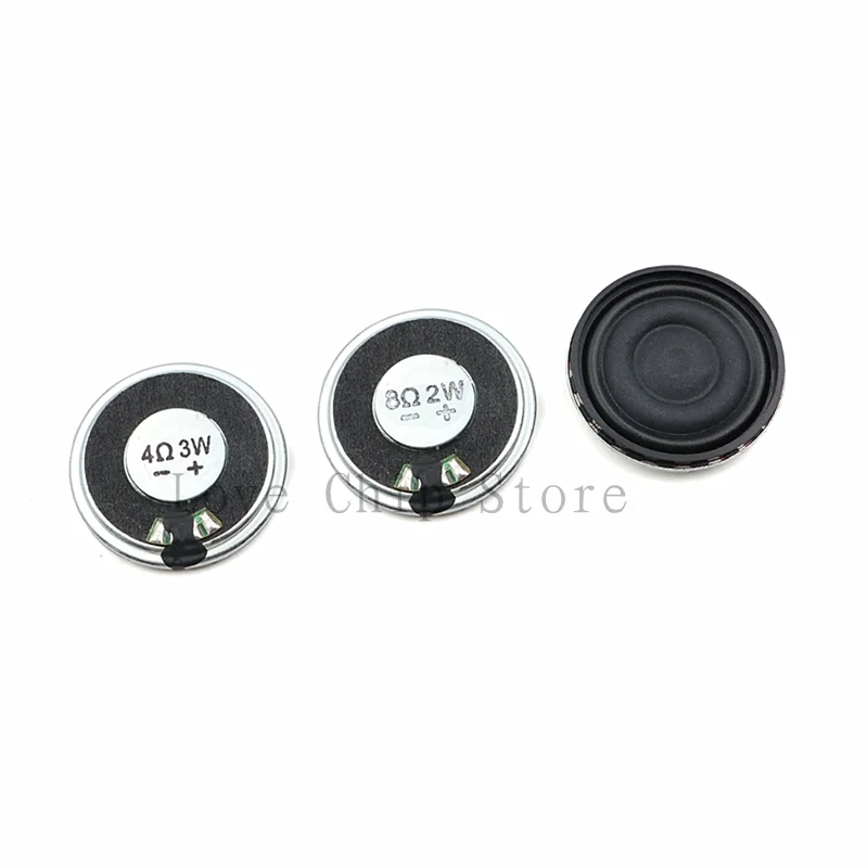 2PCS Diameter 36MM Iron Composite Membrane 4 Ohm 3W Speaker 35MM 8Ohm 2 Watt Speaker Ultra-thin Horn Acoustic Components