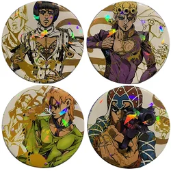 Anime Jojos Bizarre Adventure Brooch Cosplay Giorno Giovanna Bruno Buccellati Badges For Clothes Backpack Decoration Pin Jewelry