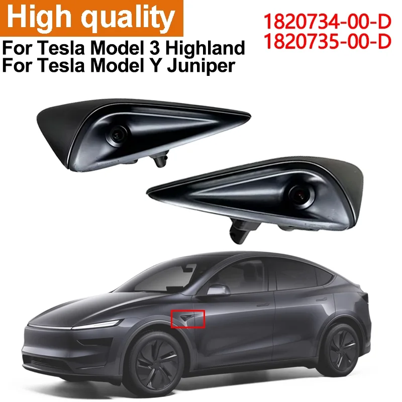 Side Fender Turn Signal Camera Blind Spot Assist Light  For Tesla Model 3/Y Highland Juniper 2024-2026 1820734-00-D 1820735-00-D