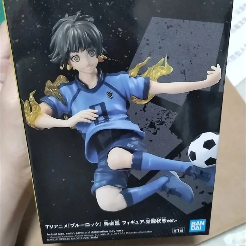 

BLUE LOCK Bandai Banpresto Bachira Meguru TV Version Wakefulness Ver Desktop Ornaments Anime Figure Children's Gifts Model Doll