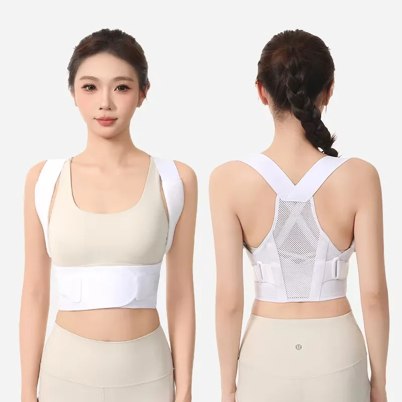Hunchback Orthotic Device Posture Corrector Skin-Friendly Ventilate Shoulder Opening Straight Shoulder Inner Wear Adult Suspende - view 6