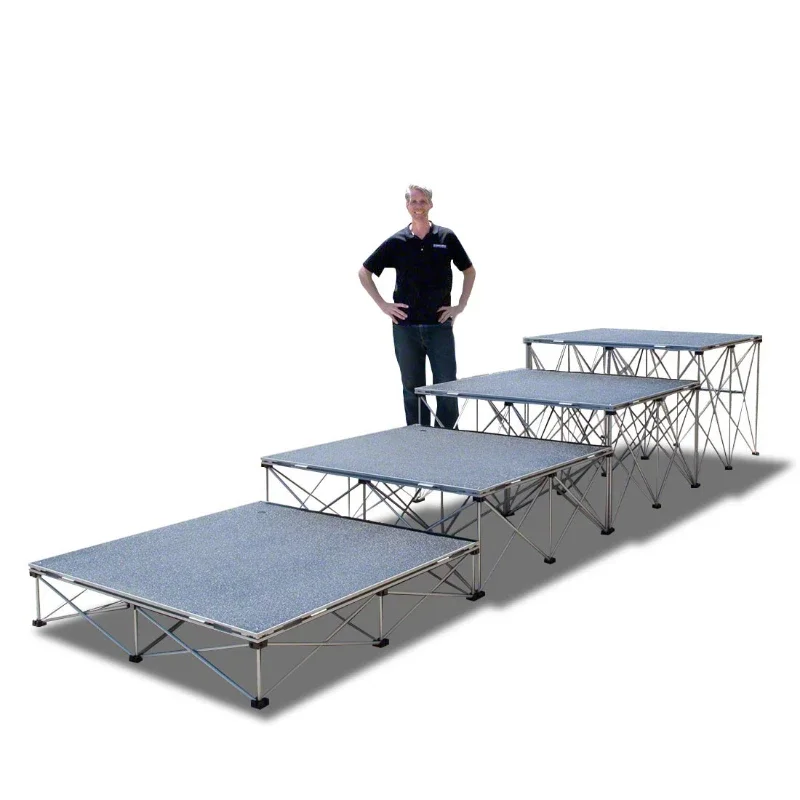 high quality bestseller Portable Outdoor Folding Stage Platform aluminum stage platform Mobile Show Stage