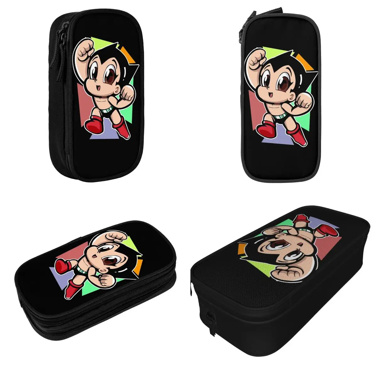 Anime Astro Boy Pencil Cases Astroboy Pencilcases Pen for Student Big Capacity Bags School Supplies Gifts Stationery