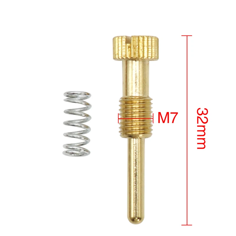 ZSDTRP Carburetor Air Mixing Screw Idle Speed Adjusting Screw for Mikuni VM22 Carb Yamaha YBR 125 ATV