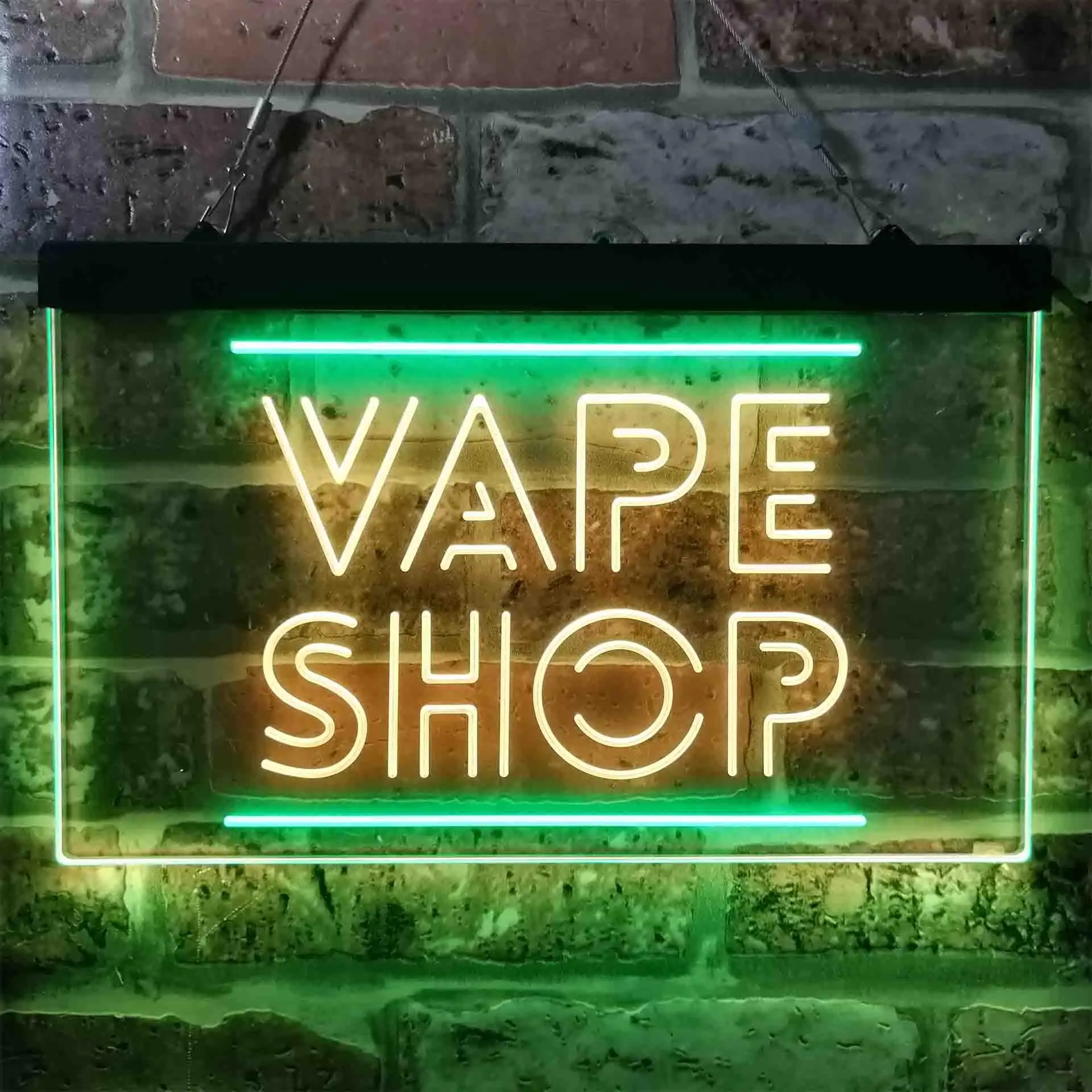 VAPE SHOP Dual Color Led Neon Sign st6-i3882 view 6