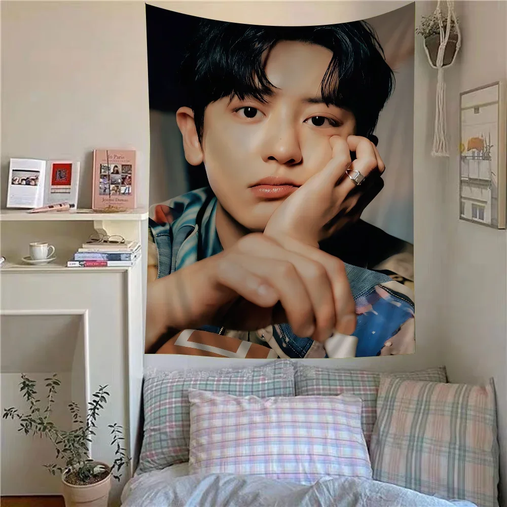 

P-Park Chanyeol Hippie Wall Hanging Tapestries Bohemian Wall Tapestries Mandala INS Home Decor