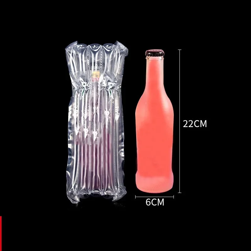 

20pcs Inflatable Shipping Drinks Air Column Bag for Small Business Supplies Fragile Packaging Transport Wrap Bubble Bags Mailer