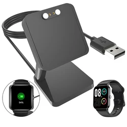 Smart Watch Charging Stand Watch Charging Base Holder USB Charging Cord Base Compatible For QCY Watch GTC WA22GTCA