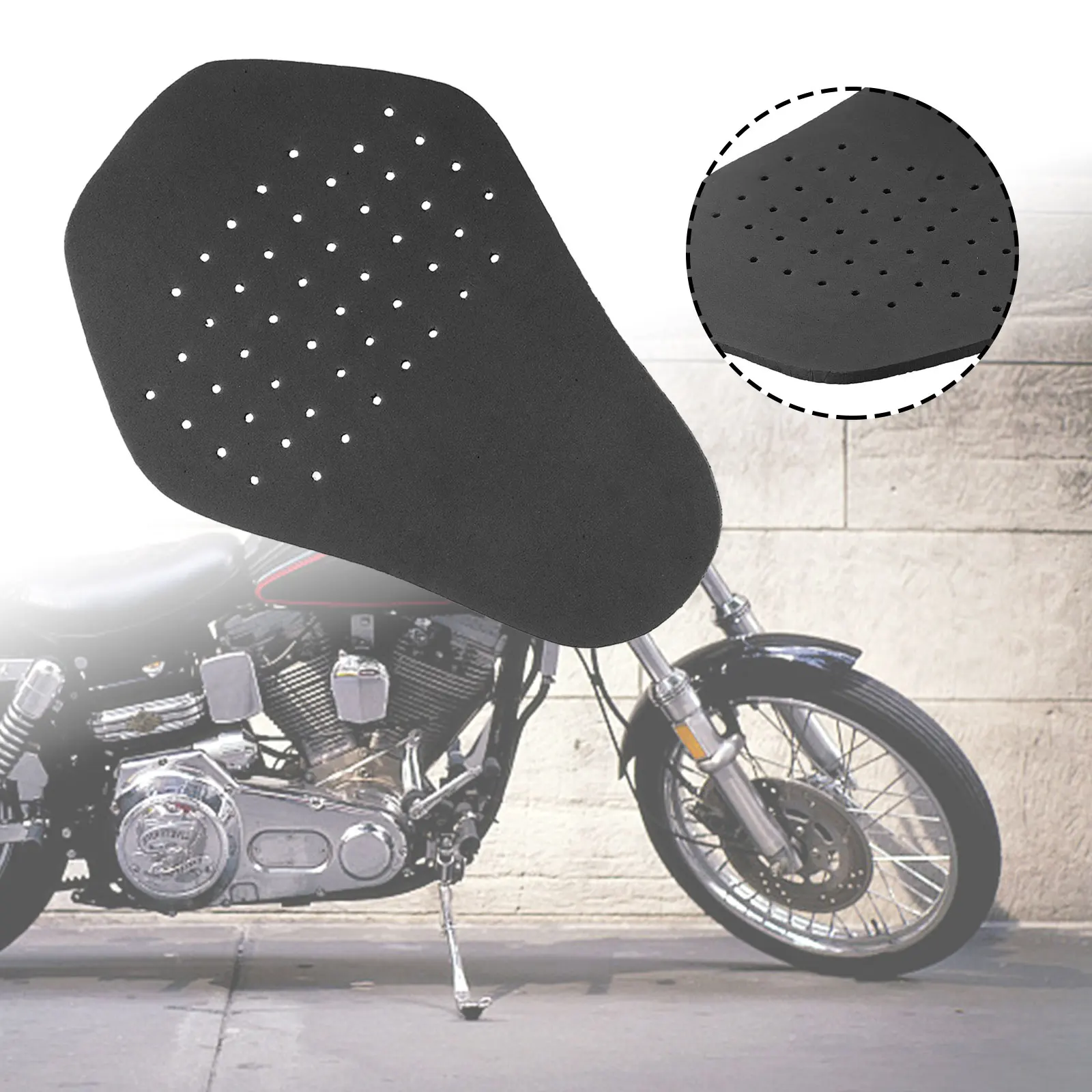 Motorcycle Bike Back Pad Jacket Insert EVA Back Protector Riding Skiing Skating 35x24 Replacement Built In Motorcycle Backboard