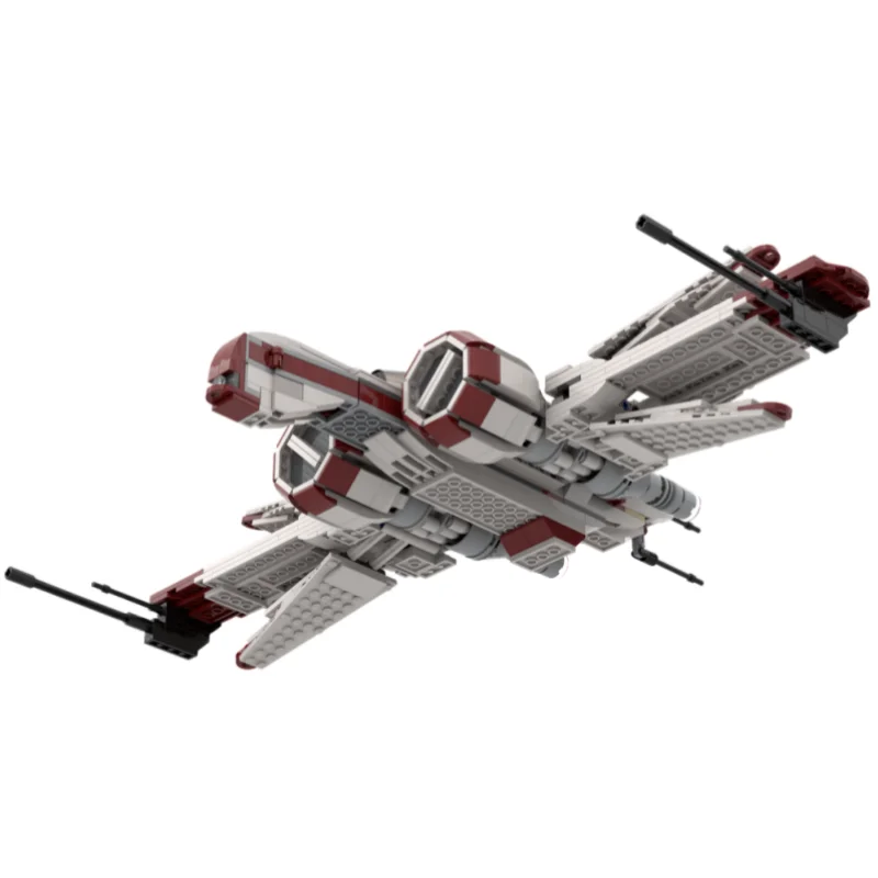 MOC ARC-170 Fighter Star Series DIY Assembly Small Particle Building Block Toy Model Kit Children's Birthday Gift