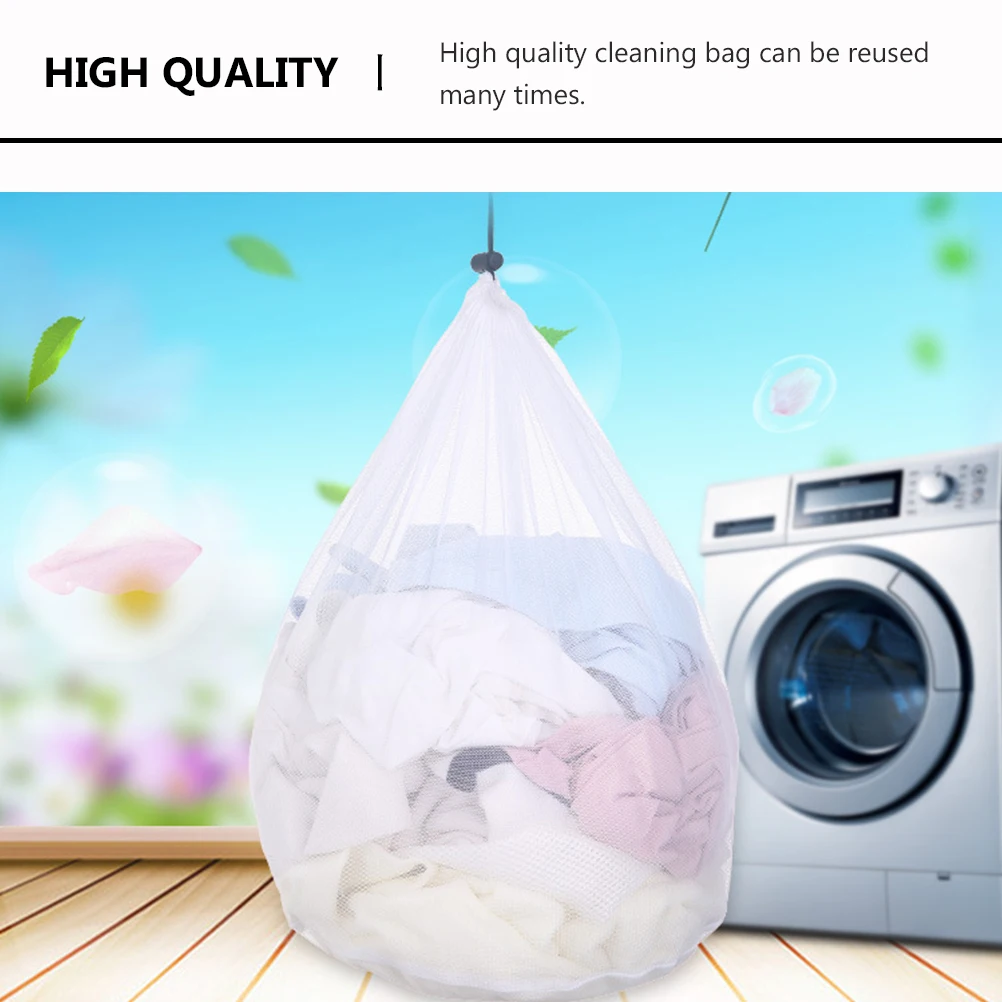 

Laundry Bag for Washing Machine Reusable Large Machines Mesh Anti-deformation Storage Bra