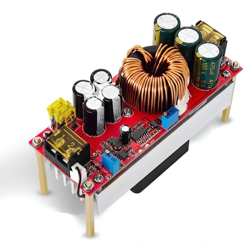 1 Set 12V-48V To 24V-72V 30A 1500W DC-DC Boost Module Electric Car Power Supply Module