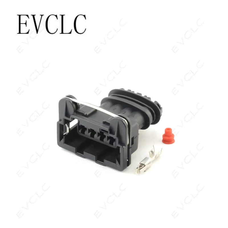 1 Set 4-Pin Waterproof Connector 282764-1/282192-1 for VW Passat Ignition Coil & Oxygen Sensor (Male & Female) Plug