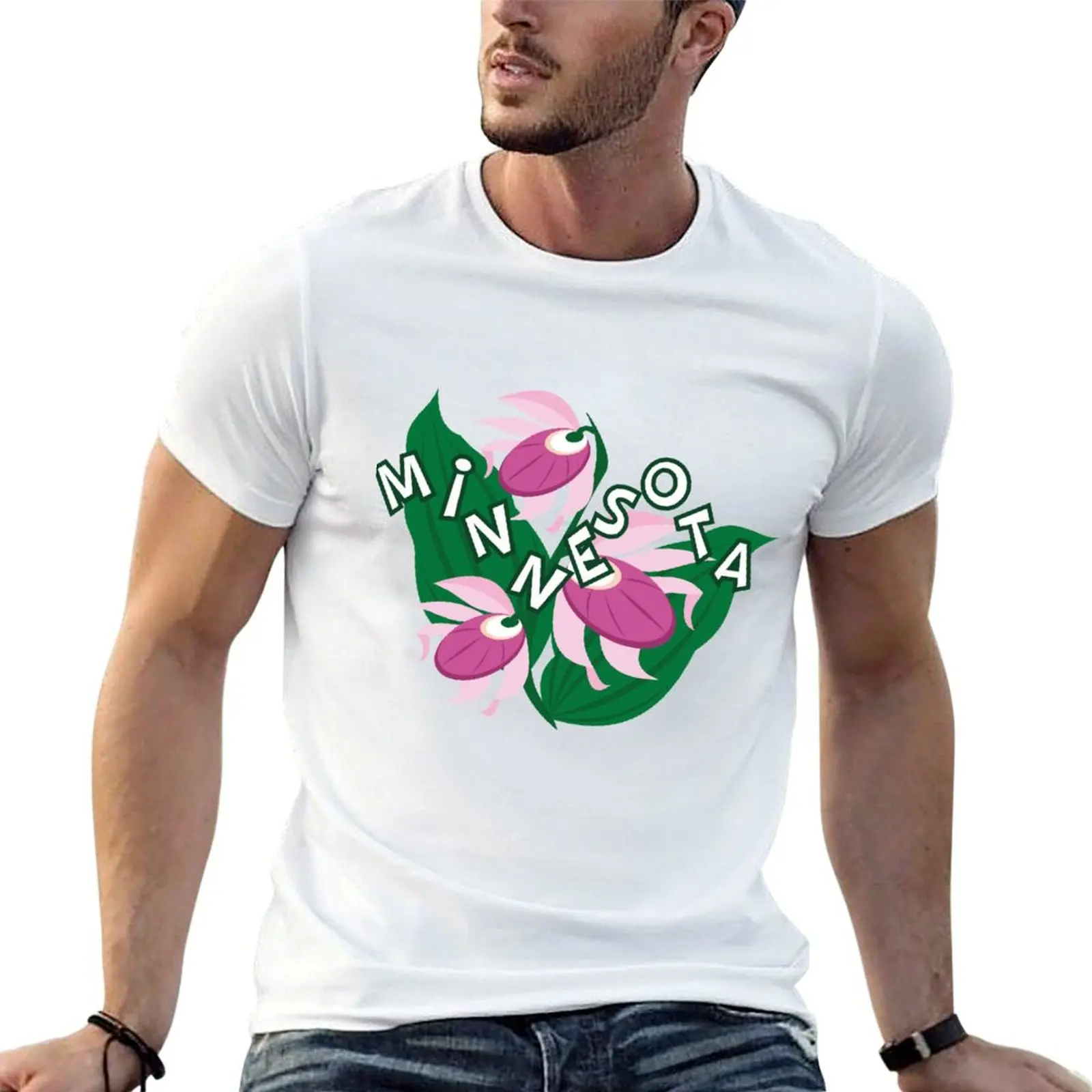 State of Minnesota T-Shirt Work Short Sleeve Cotton Top