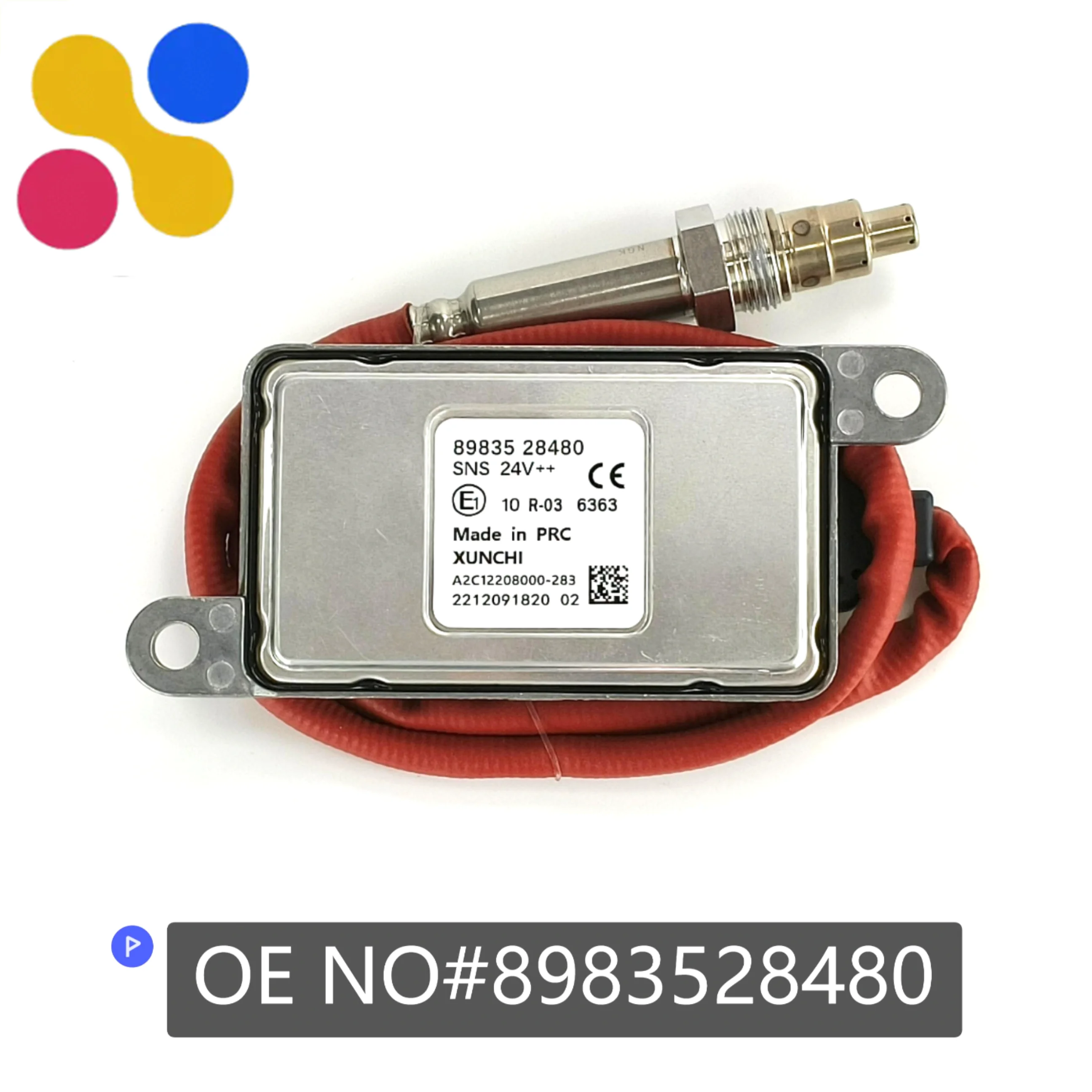 

89835-28480 Датчик азота и кислорода Высокопроизводительный датчик NOx для деталей грузовиков ISUZU 24 В 8983528480 A2C12208000-283 89835 28480
