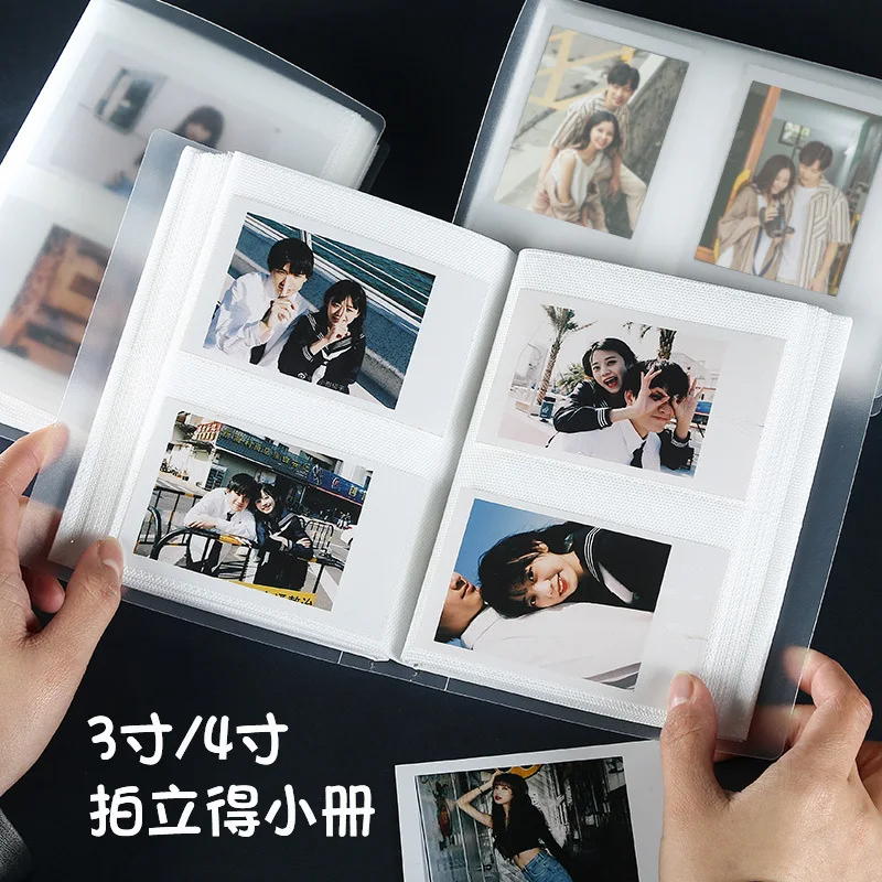 3 Inch Photocard Binder 80/120/220 Zakken Fotoalbum Instax Mini Album Plakboek Voor Foto 'S Verzamelen Boek Kpop Kaart Binder