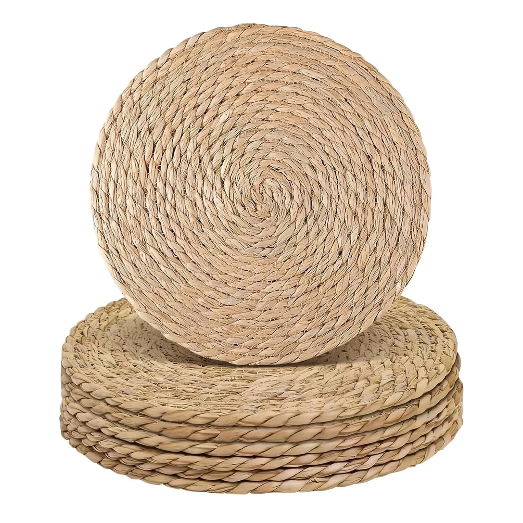 Durable Round Placemats Crafted Premium Woven Placemats With Non Slip Everyday Place Mats