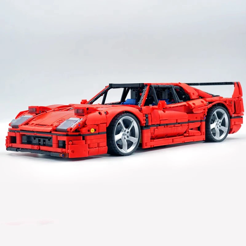 NEW High-Tech F40 SP3 MOC-140404 Super Sport Racing Car Ferraried Building Blocks Puzzle DIY Toys Chrismas Gifts For Children