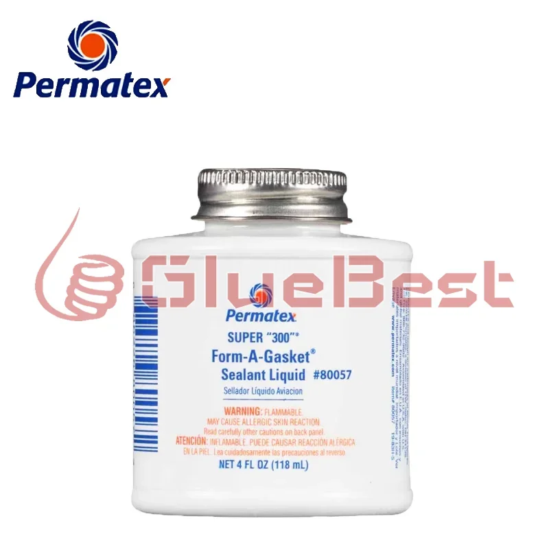 Permatex 80057 Super 300 Form A Gasket Curing Agent High Performance for Heat Resistant and Fluid Sealing Original Product