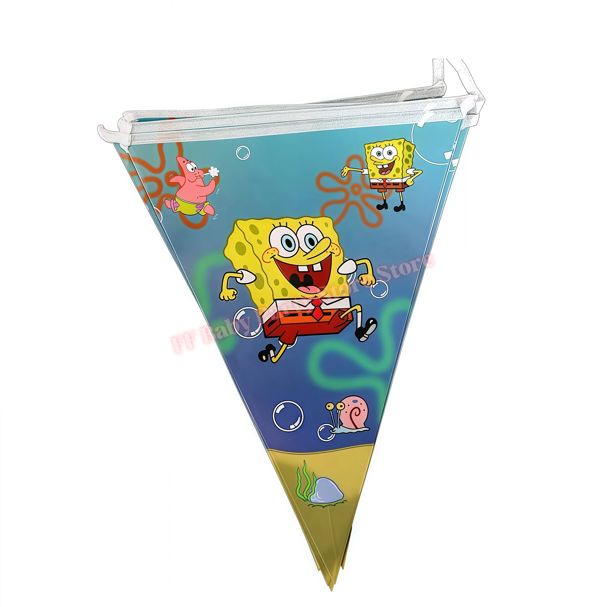 SpongeBob Geburtstagsparty Dekoration Hintergrund Tortendekoration Becher Ballons für Kinderparty Gastgeschenk Babyparty Zubehör – Detail 16