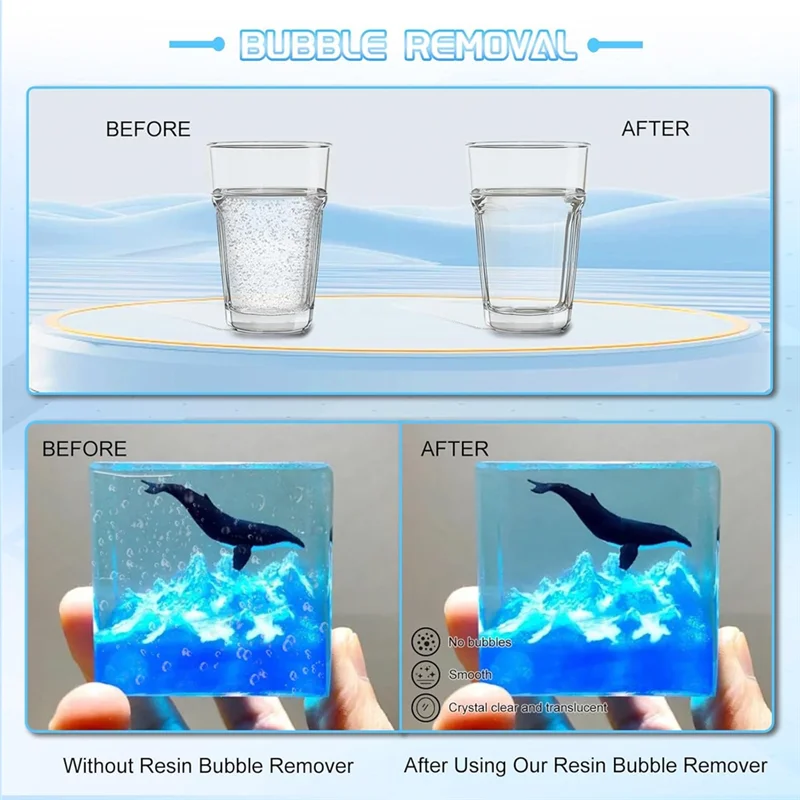 AT02-Professional 95 Kpa 2L Resin Bubble Remover Machine With Timing, Suitable For Molds With US Plug