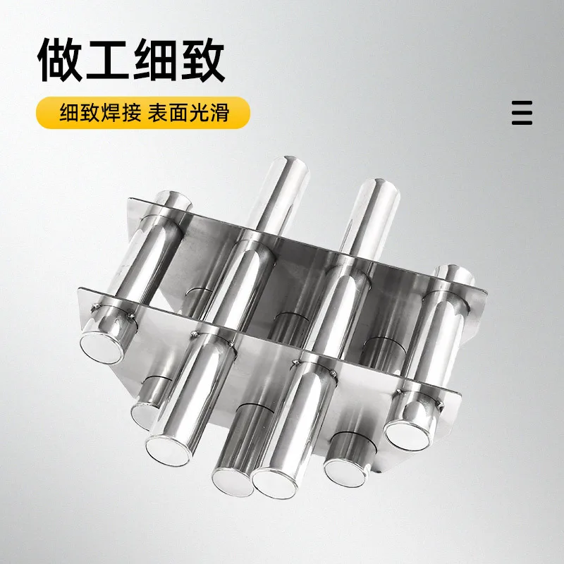 Strong Magnetic Rack Iron Separator, Multi-tube Magnetic Filter, For Dryer Hopper & Injection Molding Machine