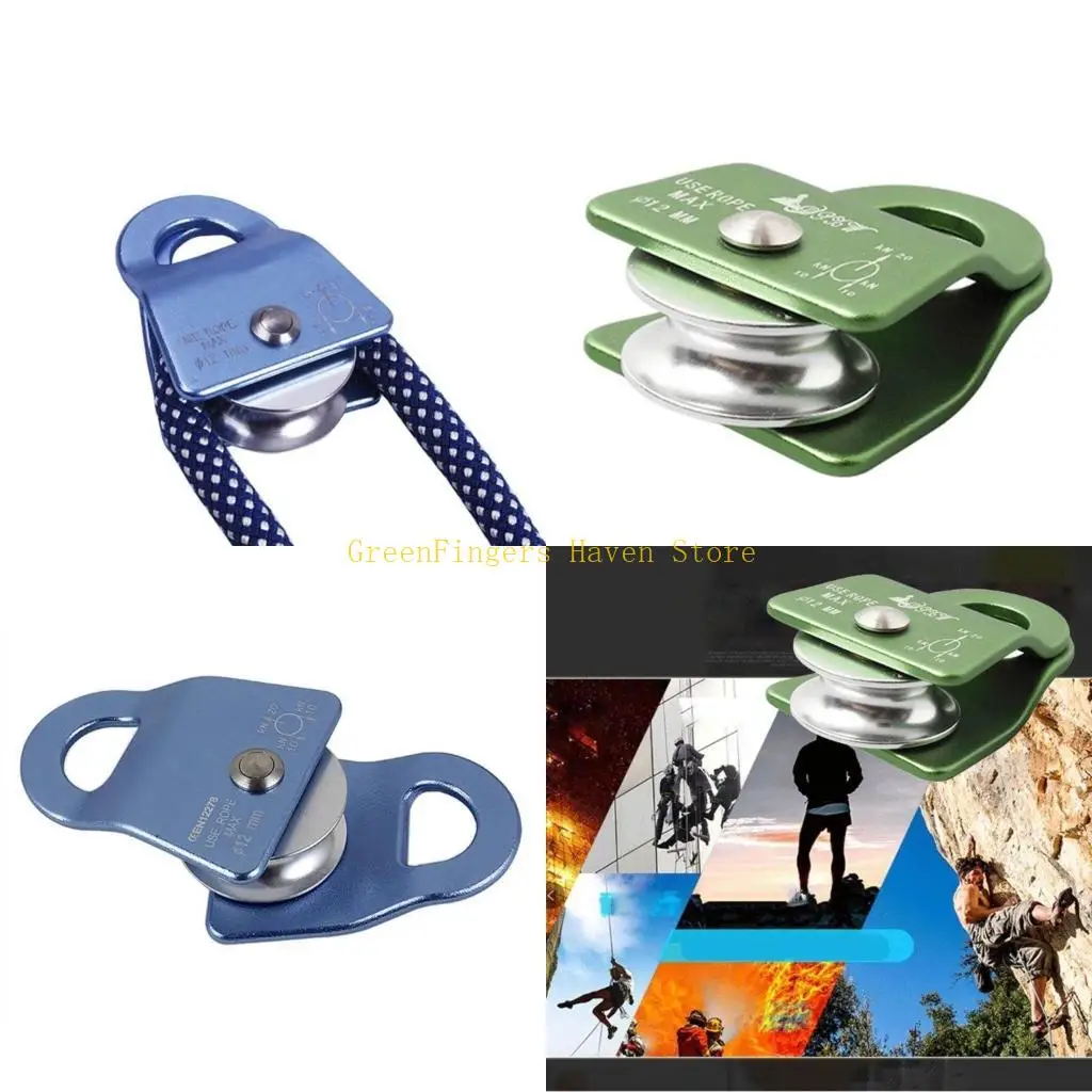 

Прочный гибкий активный шкив кг, поворотный на 360 градусов шкив для уличного ледяного ремня, подъемный слинг, скалолазальная веревка