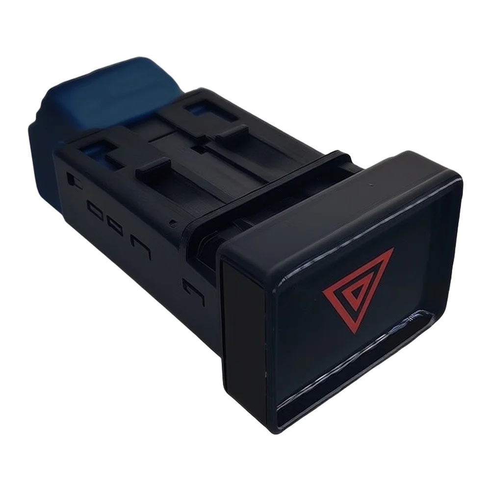 Hazard Light Switch Button 2SD953509A Glossy Black for For Lavida For XR 2023 2024 Direct Replace No Coding Required