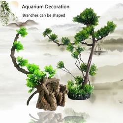 Artificial Tree Underwater Grass Aquarium Fish Tank Simulation Decoration Aquarium Backgrounds Plants Water Grass Accessories