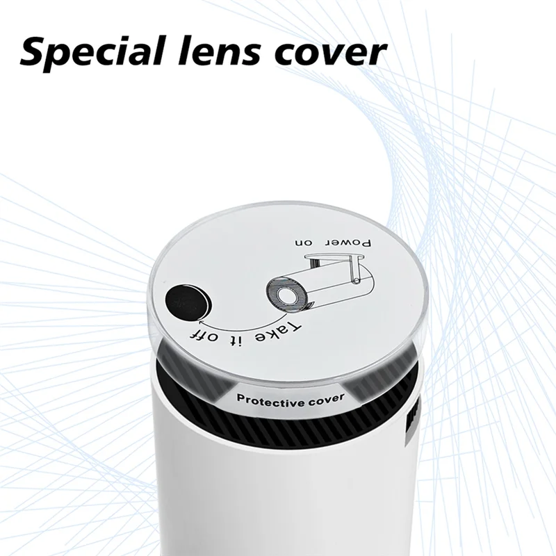 ABMF-For HY300 PRO Projector Lens Cover Protective Cap For HY300 PRO Projector Protective Cover