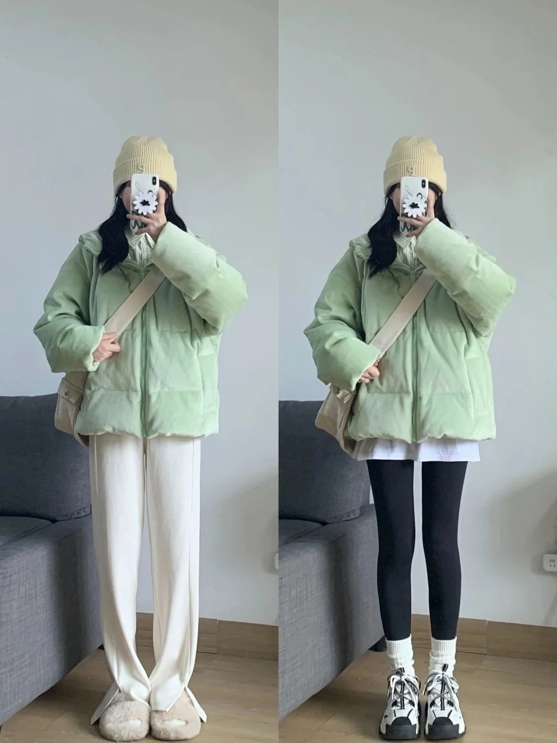 

Korean style fashion women's hooded cotton jacket autumn and winter gentle style women's thick cotton jacket bread jacket