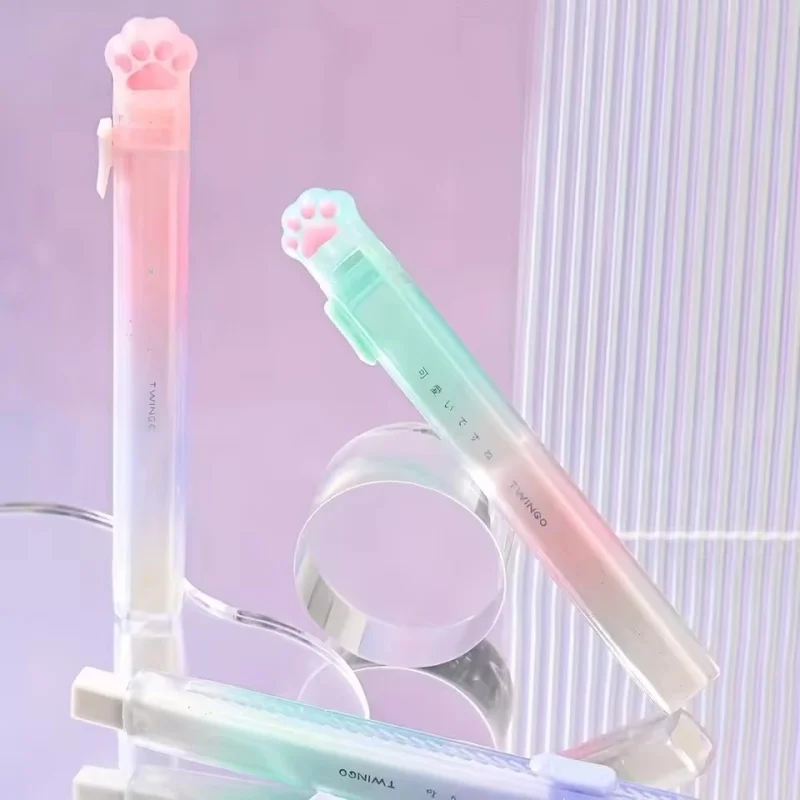 قطعة واحدة من ممحاة سحب مخلب القط اللطيفة مع وصلة ناعمة وأيدي غير متسخة وهدايا مكتبية للطلاب #2