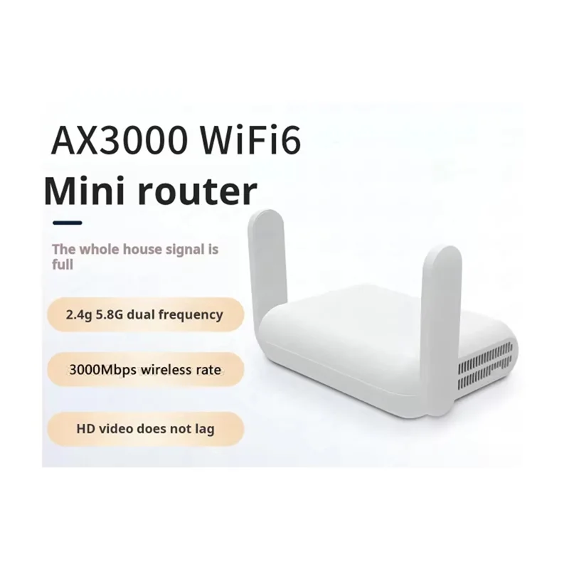 Беспроводной маршрутизатор Ingenious-Wifi 6, AX3000, двухдиапазонный, гигабитный, высокоскоростной, мини-портативный, для домашних данных, универсальный