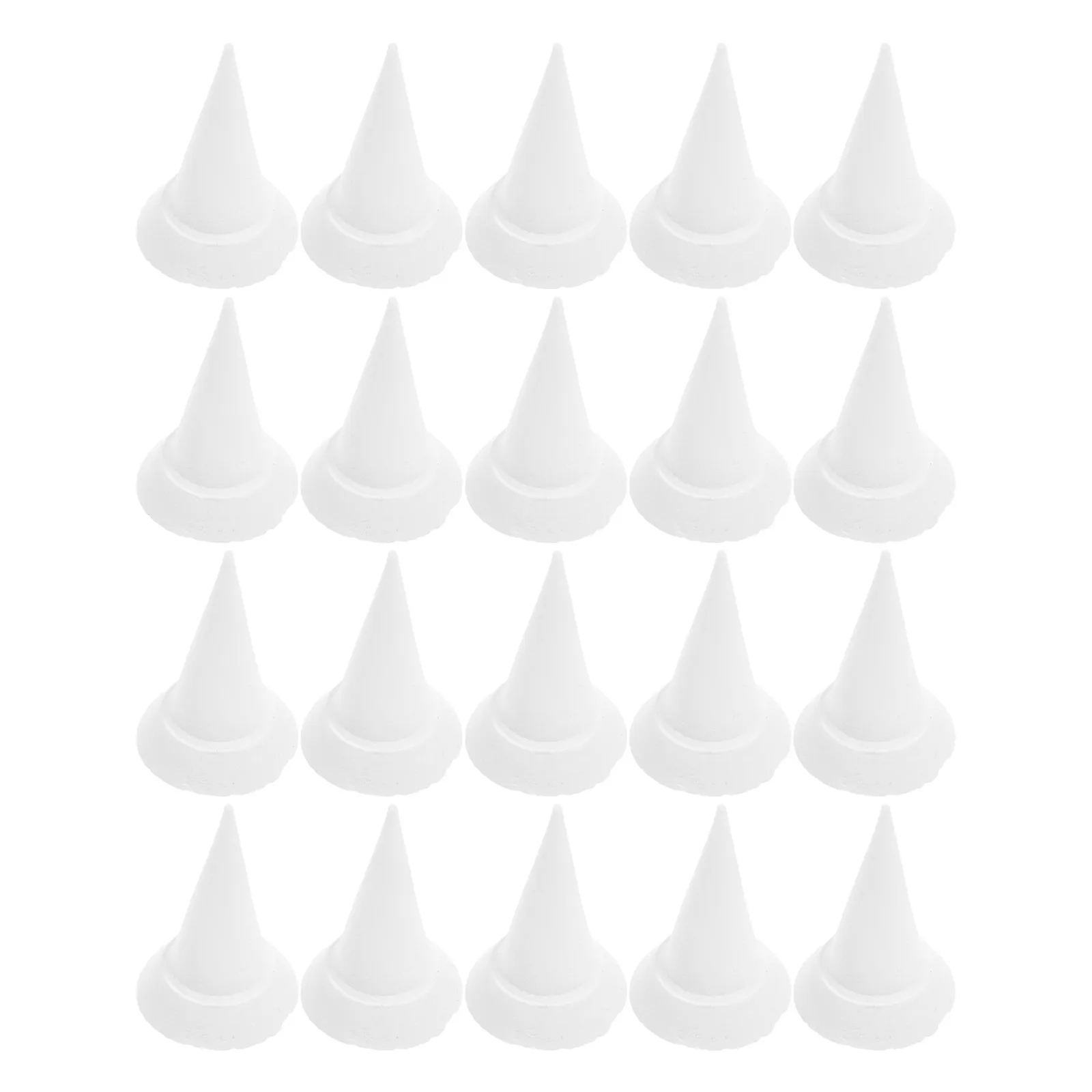 20Pcs Pottery Kiln Stilts Alumina Refractory Cone Support Nails Ceramic High Temperature Resistant Kiln Firing Tools
