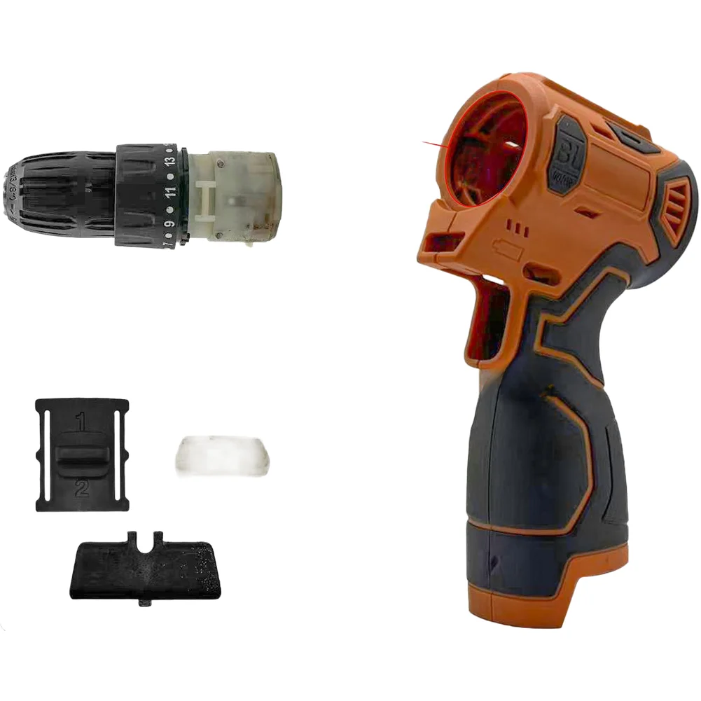 Power Tool Drill Housing for 16 8V Brushless Motor Plastic For compatible with 12 Tooth Gearbox Offering Balanced Weight Control