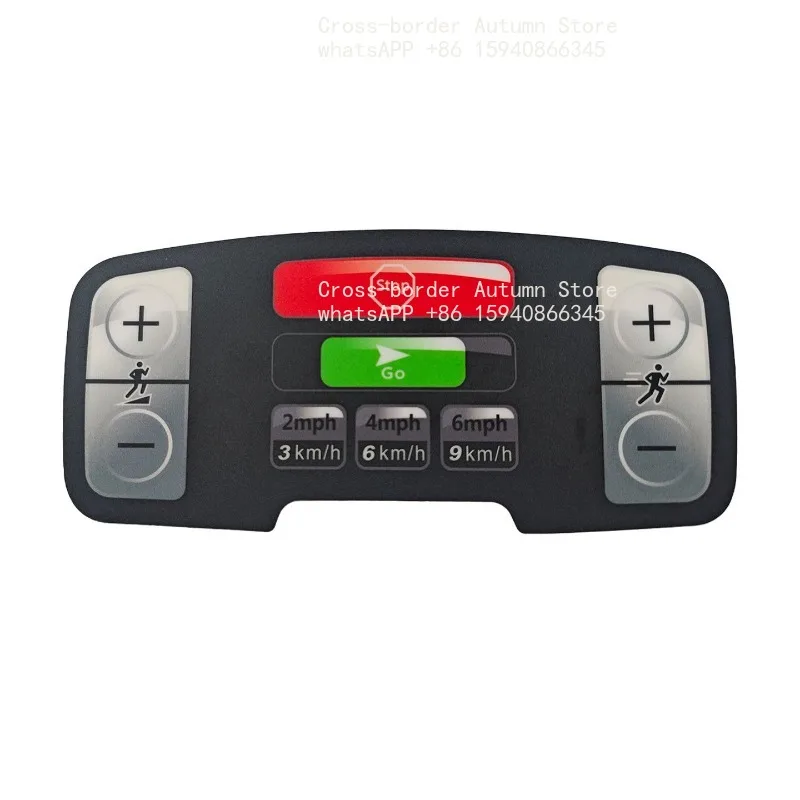 Suitable for fitness treadmill 95T film buttons and stickers shortcut button failure repair accessories