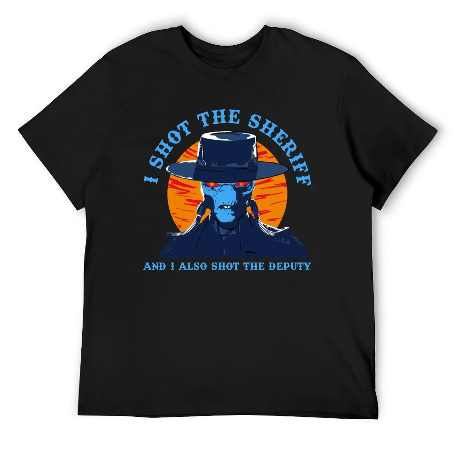 

The Sheriff - Cad B T-Shirt fashion shirts boys animal print Funny t-shirt graphic t shirt vintage mens plain t shirts
