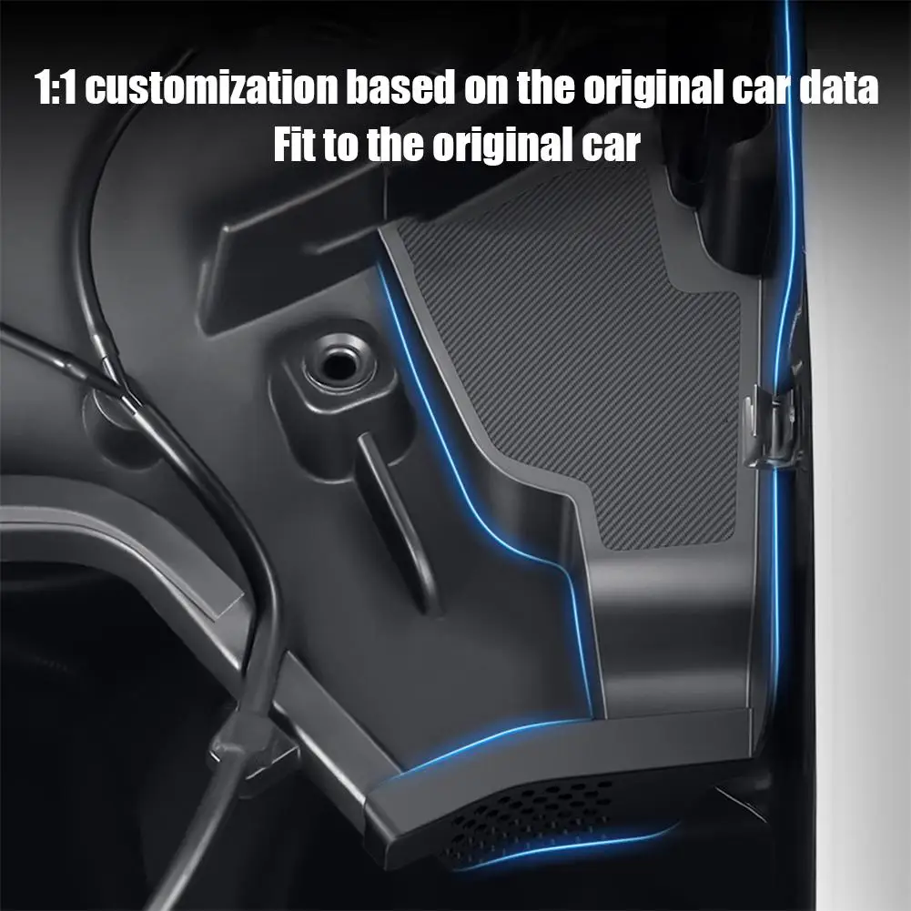 for Tesla Highland Front Trunk Water Guide Groove Anti-blocking Cover Leak Filter Protection For Model Y Car Accessories O5B6