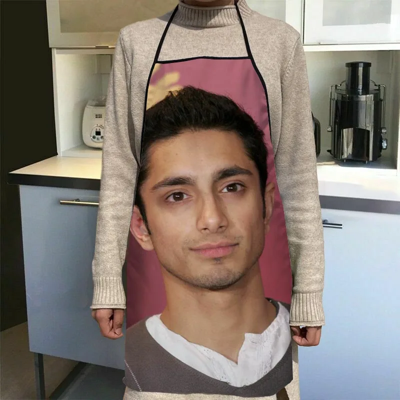 Riz Ahmed Apron for Women Men Unisex Bib Animated Film Kitchen Cooking Tablier Cuisine Chef Baking 10.16WJY