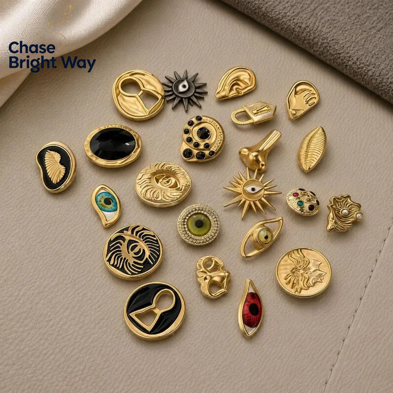 Eco Friendly Eye Shaped Buttons Irregular Non-Toxic Decorative Sewing Supplies for Sweaters Kids Garment DIY