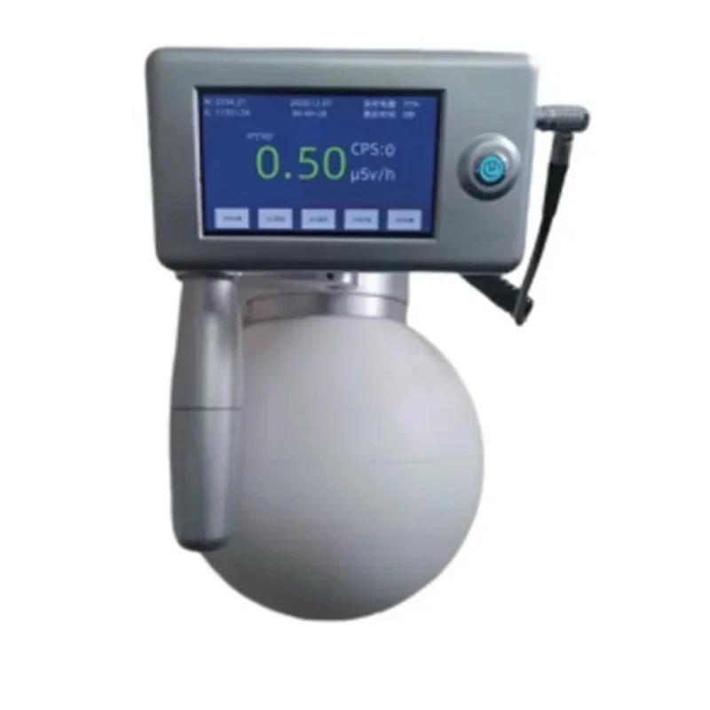 New Geiger Counter Portle Small Size Nuclear Radiation Detector Neutron Doeter With Red Sound & Light Alar