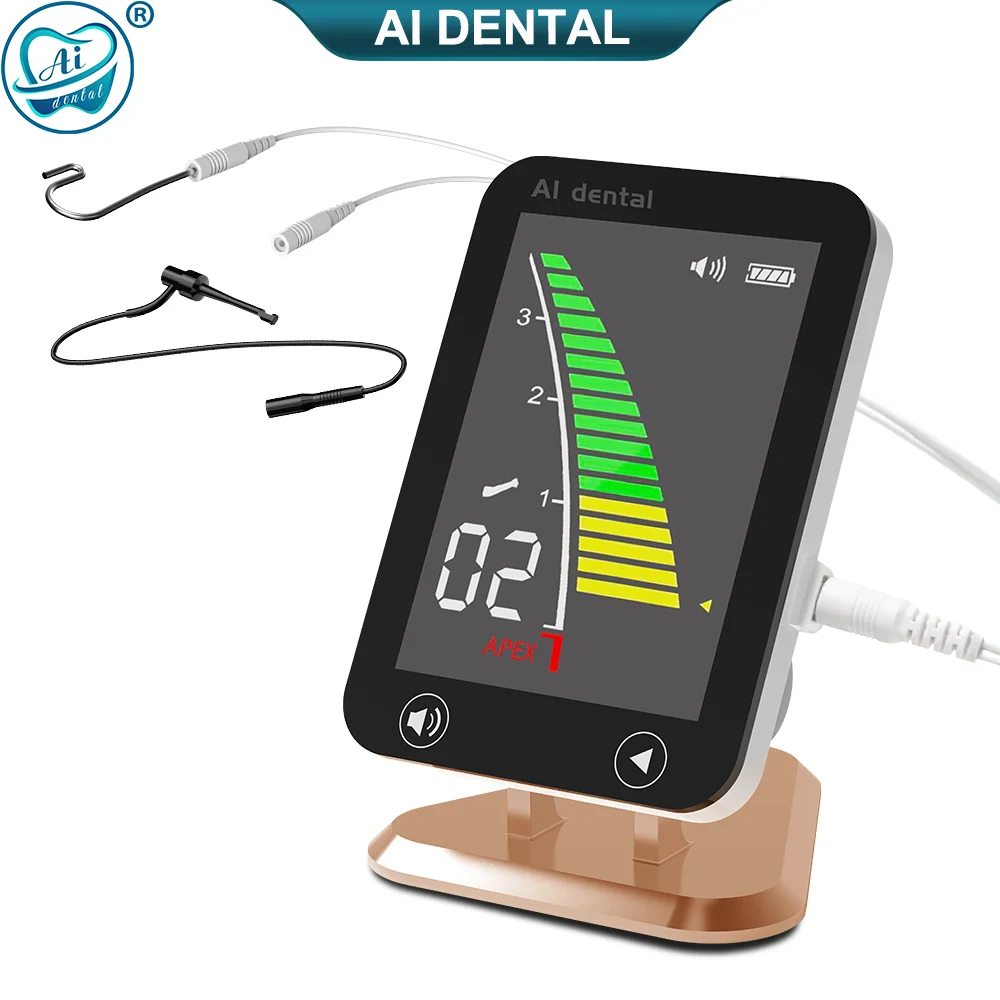 

AI-AL-Pro Dental Apex Locator Smart Root Canal Treatment Equipment with 4.0 Inch LCD Display for Accurate Length Measurement