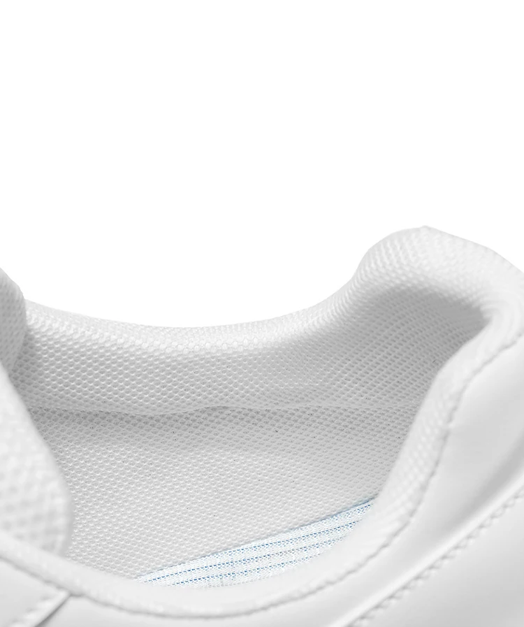 Herren Casual Skate-Schuhe Schwarz-Weiß Farbblock Atmungsaktive Niedrige Plateau-Sneaker – Detail 3