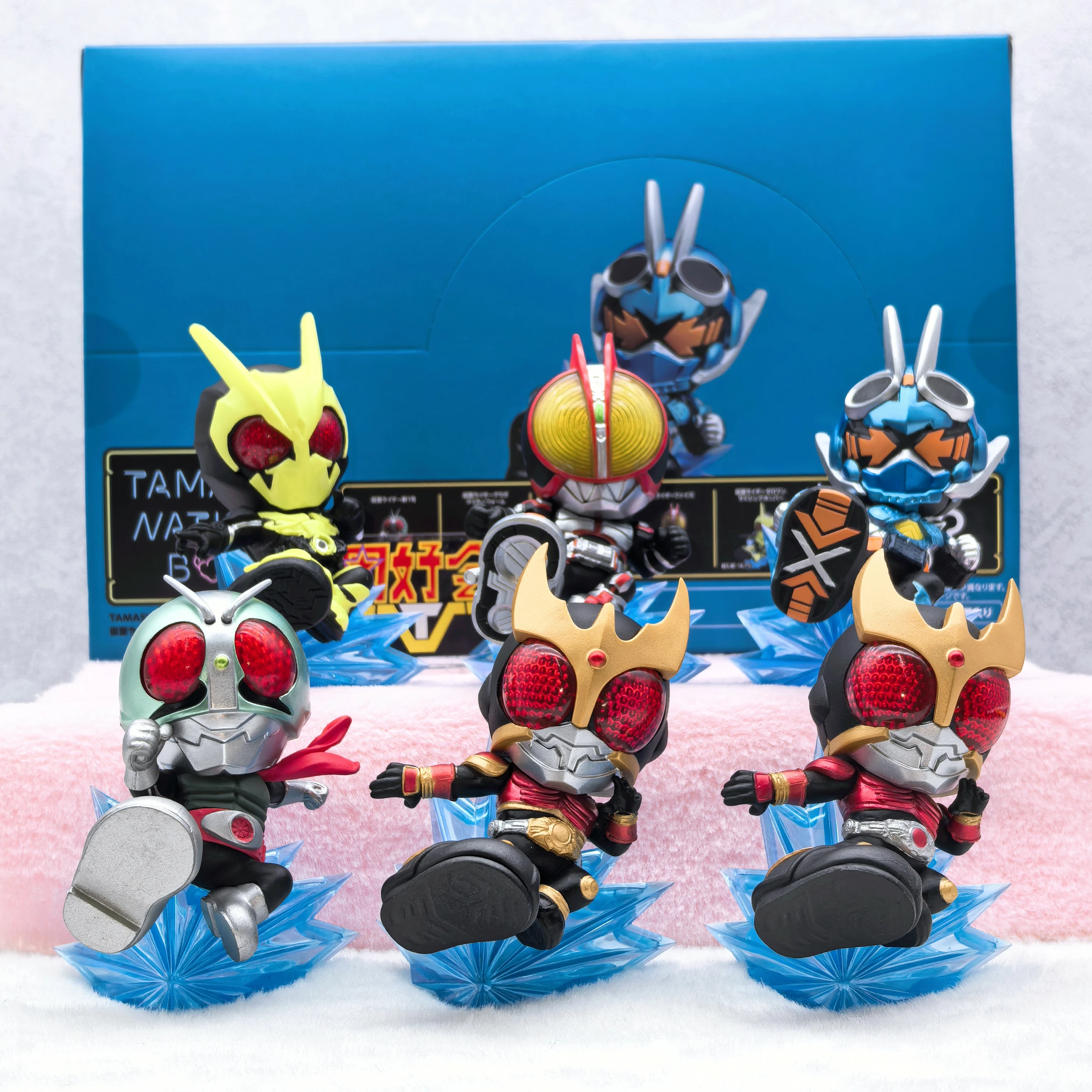Tamashii BOX Kamen Rider Kuuga, Zero-One, Faiz - Trendy Blind Box Collectible Figures