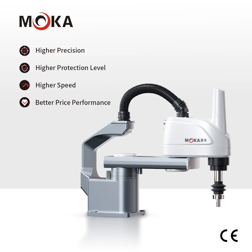 Brand New High Precision 4-Axis Industrial Scara   Arm with Motor and Gearbox High Performance Articulated  s