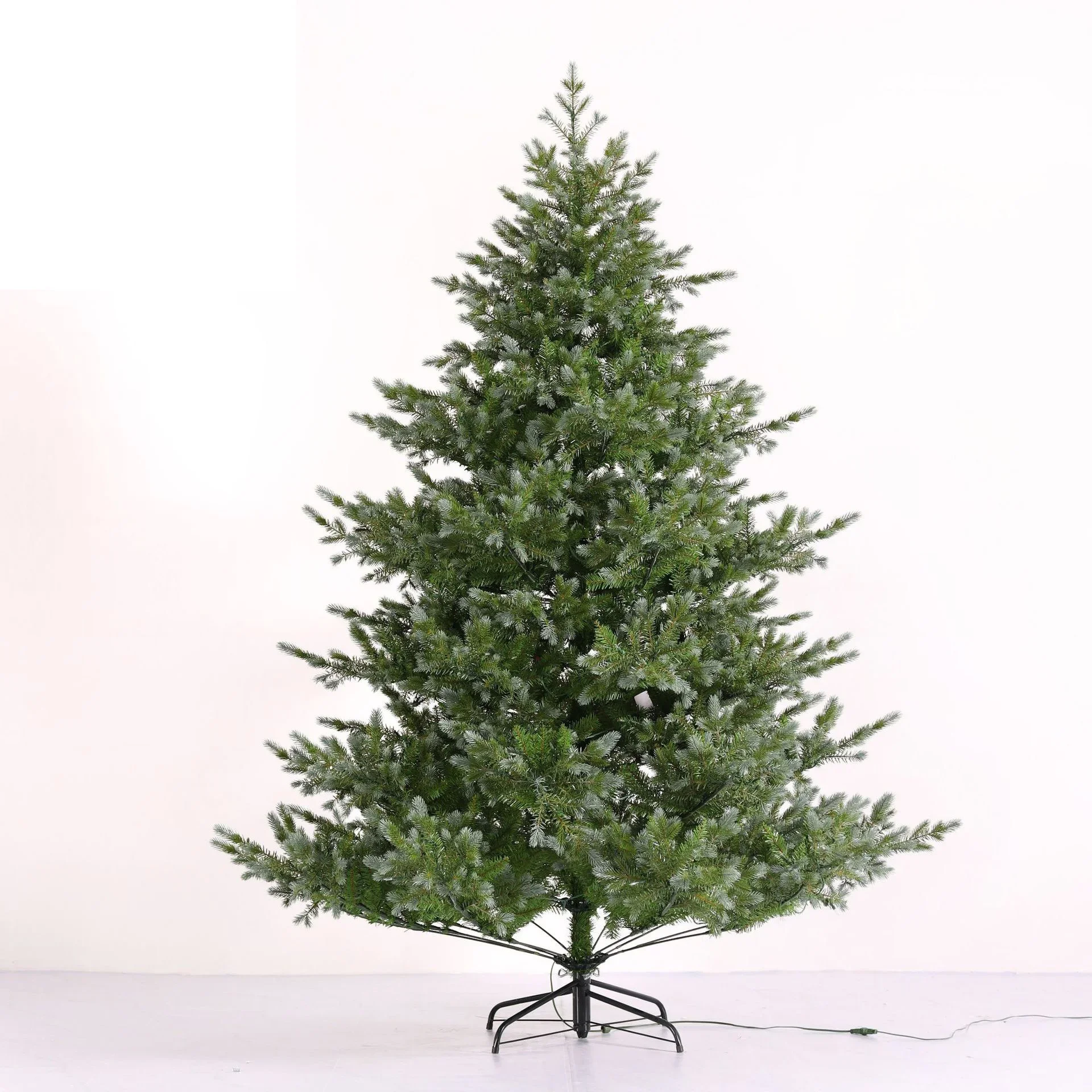 60 70 83 95 inch Christmas Xmas Artificial Tree Green with LED Lights 150cm 180cm 210cm 240cm Home Decoration Interior