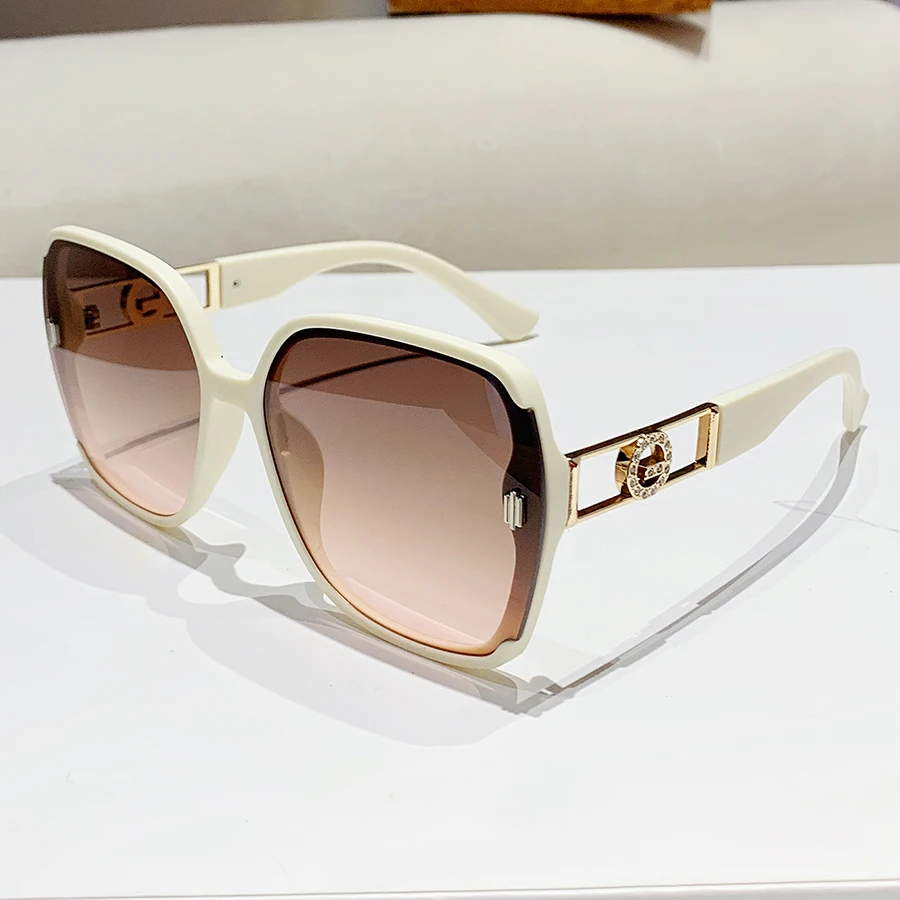 Fashion Oversized Square Sunglasses Women Luxury Brand Sun Glasses Vintage Sun Glasses Female Shades Outdoor Eyeglasses