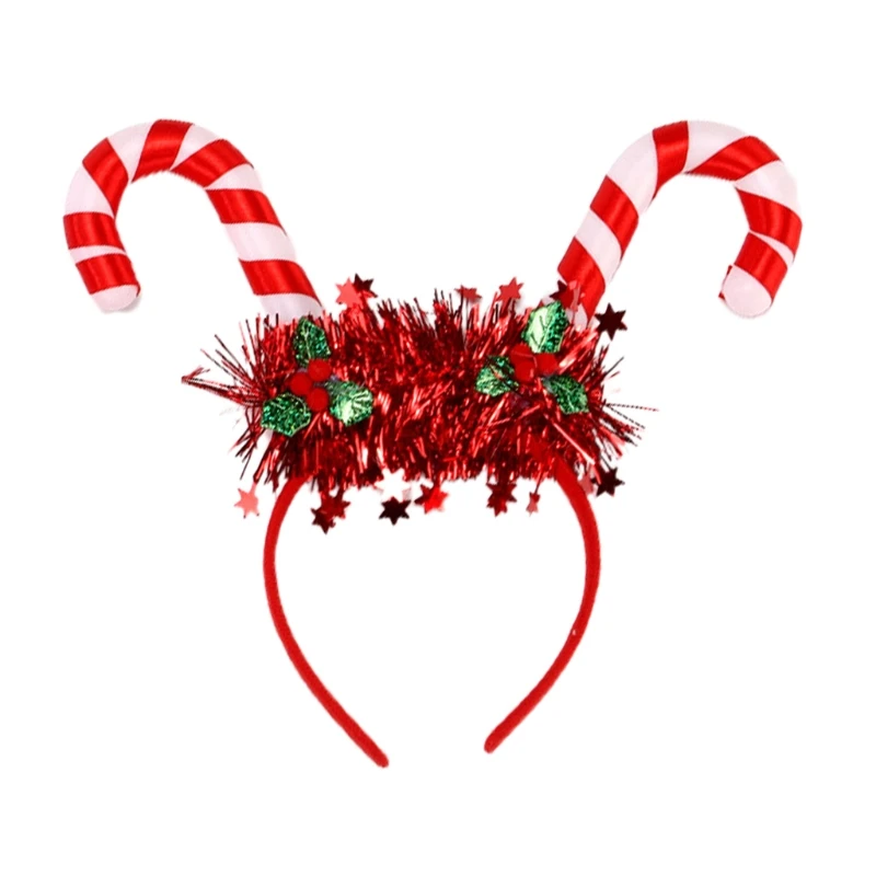 

Christmas Headbands Lighted Headband Kids Adult Headwear Xmas Ornaments Decor